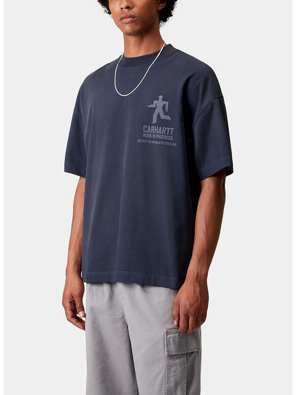 T-SHIRT S/S DISTANCE, VQ4J JUPITER STONE DYED, medium