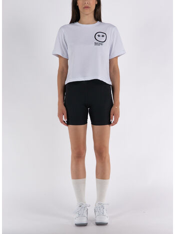 T-SHIRT CROPPED, WHITE, small