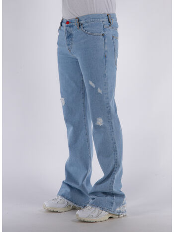 JEANS FLARED DENIM, 1815 SUPERLIGHT WASH, small