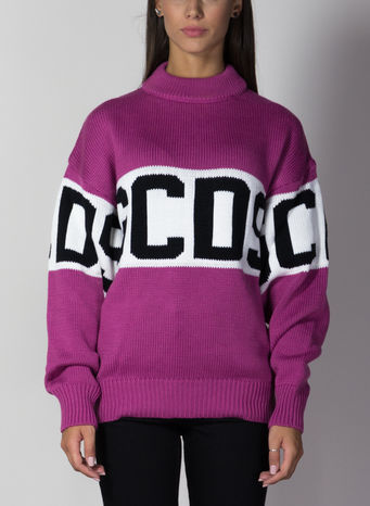 MAGLIONE LOGO, 06PINK, small