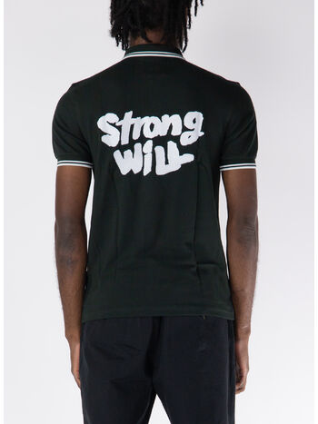 POLO SHORTSLEEVE STRONG WILL, GREEN, small