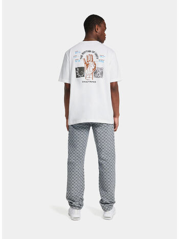 T-SHIRT IDENTITY, WHITE, small