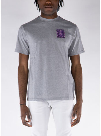 T-SHIRT GREEN MAN S/S, GREY, small