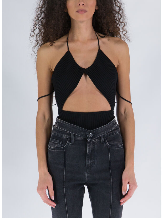 BODY SMANICATO, 0473  BLACK 004, large