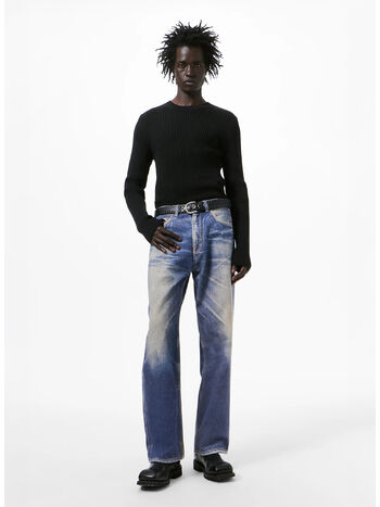 JEANS THIRD CUT, Azure Print, small