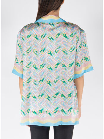 CAMICIA CUBAN COLLAR, PING PONG PRINT, small