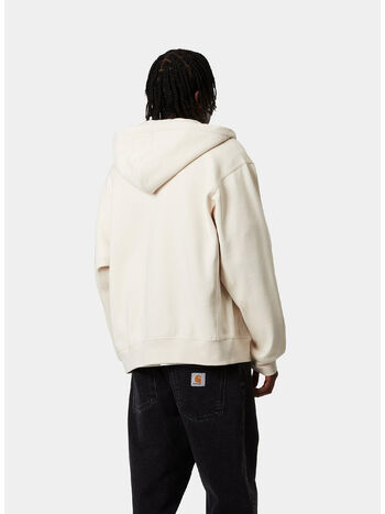 FELPA FULL ZIP AMERICAN SCRIPT, , small