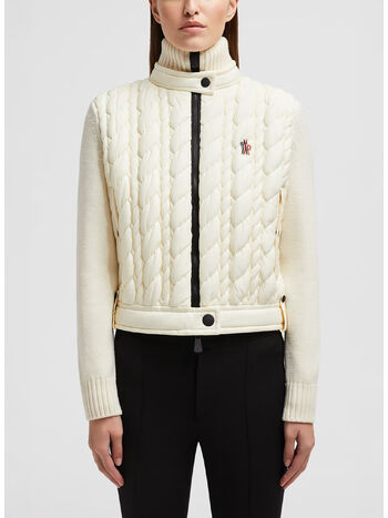 CARDIGAN IMBOTTITO FULL ZIP, 034, small