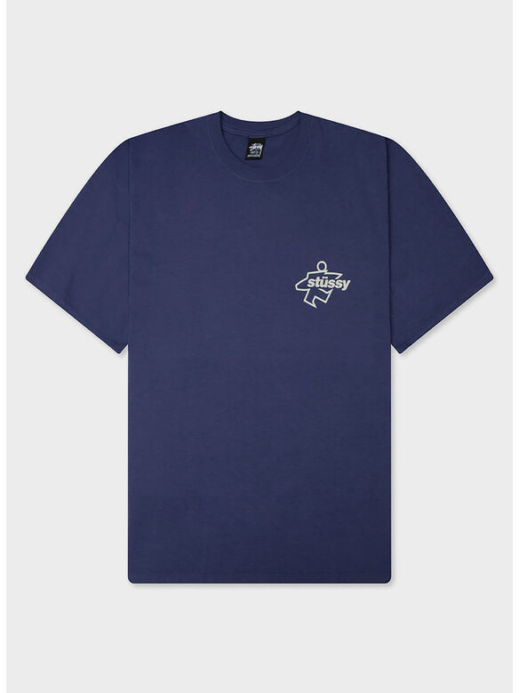 T-SHIRT SURF PIG, 0811 INDIGO, medium
