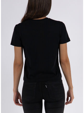 T-SHIRT LOGO EMBROIDERY W STRASS, , small