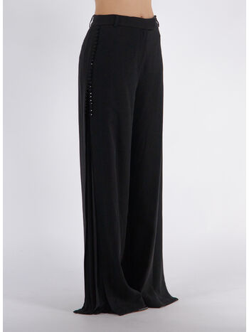 PANTALONE BLOSSOM PLEATED, BLACK, small