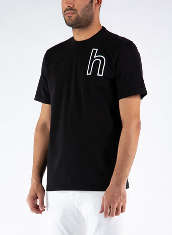 T-SHIRT MATT HEAVY JERSEY, T0002BLACK, small
