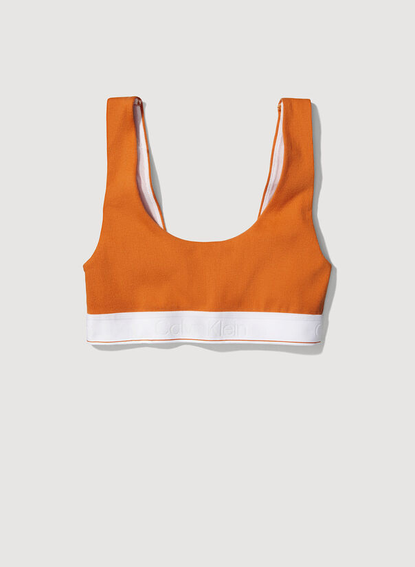 CALVIN KLEIN PROJECT ORANGE BODY U BACK BRALETTE Orange