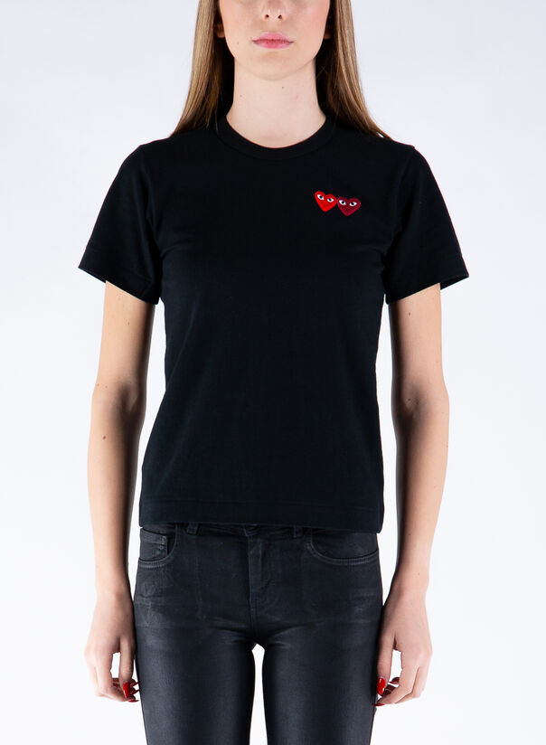 T-SHIRT PLAY, BLACK, large