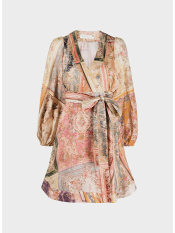 ABITO AUGUST WRAP, PTFO PATCH FLORAL, small