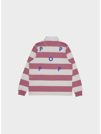 POLO STRIPED, MESA ROSE, small