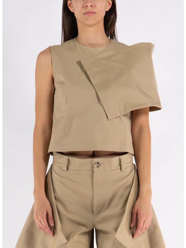 TOP KITE SENZA MANICHE, 130 FLAX, large