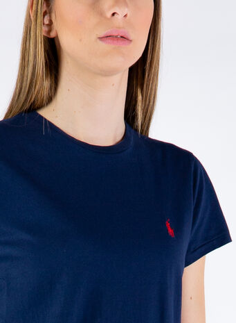 T-SHIRT BASIC LOGO, 024CRUISENAVY, small