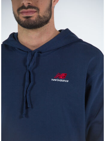 FELPA UNI-SSENTIALS HOODIE UNISEX, NGO NATURAL INDIGO, small