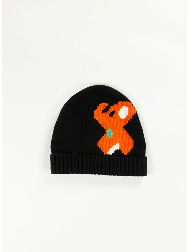 CAPPELLO ELEPHANT BEANIE, 999 BLACK, large
