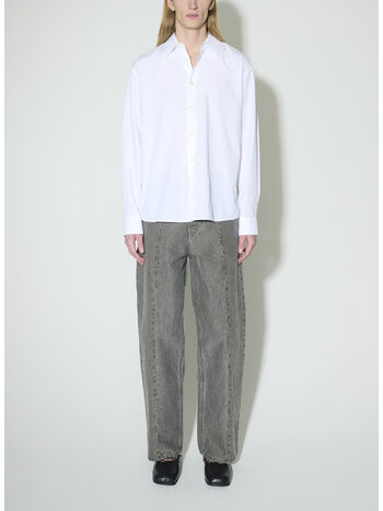 CAMICIA BEYOND, White Liquid Poplin, small