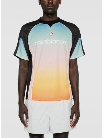 T-SHIRT MENS FOOTBALL, GRADIENT, small