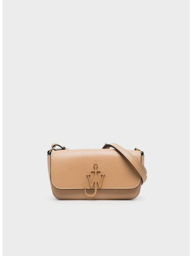 BORSA A SPALLA BAGUETTE ANCHOR, 031 LIGHTBEIGE, large