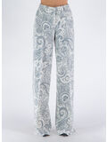 PANTALONE PAISLEY, 990 BIANCO, thumb