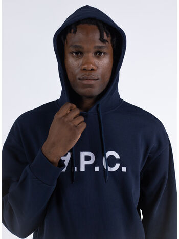 FELPA HOODIE MILO, IAK  DARK NAVY, small
