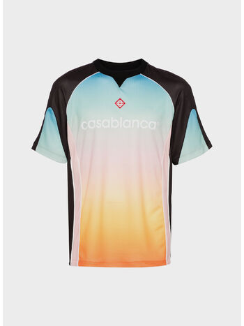 T-SHIRT MENS FOOTBALL, GRADIENT, small