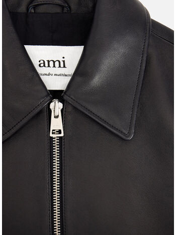 GIUBBOTTO ZIPPED BOMBER, 001 BLACK, small