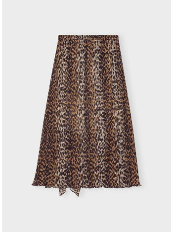GONNA PLEATED MIDI FLOUNCE, 859 ALMOND MILK, small