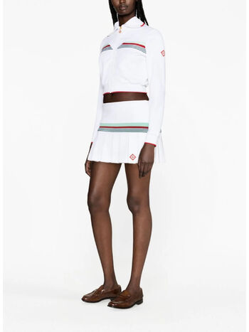 TOP CROP FULL ZIP TENNIS TRICOT, 01 WHITE, small