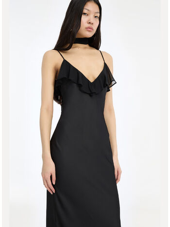 ABITO V-NECK, 100 BLACK, small