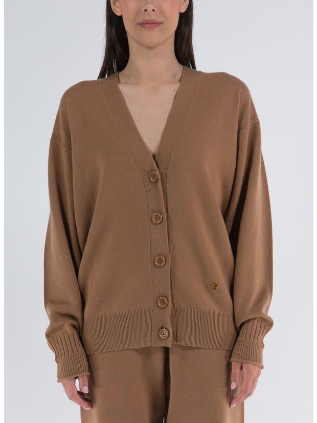 CARDIGAN ICON MERICO, 2701 CARAMEL, large
