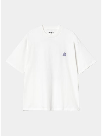 T-SHIRT S/S HELIX, 02XX WHITE, small