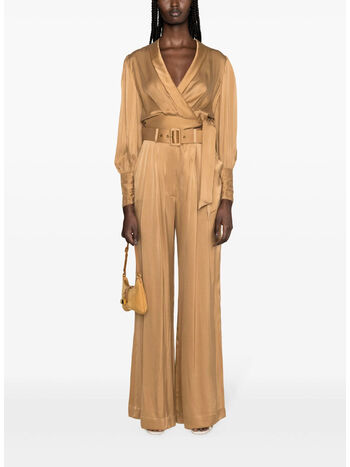 PANTALONE SILK TUCK, SAN SAND, small