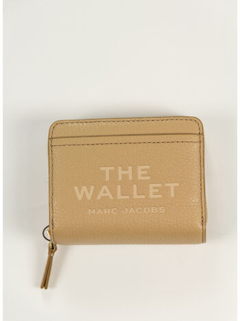 PORTAFOGLIO THE LEATHER MINI COMPACT, 230 CAMEL, small