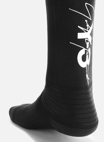CALZINI Y-3 TUBE SOCKS, BLACK/WHITE, small