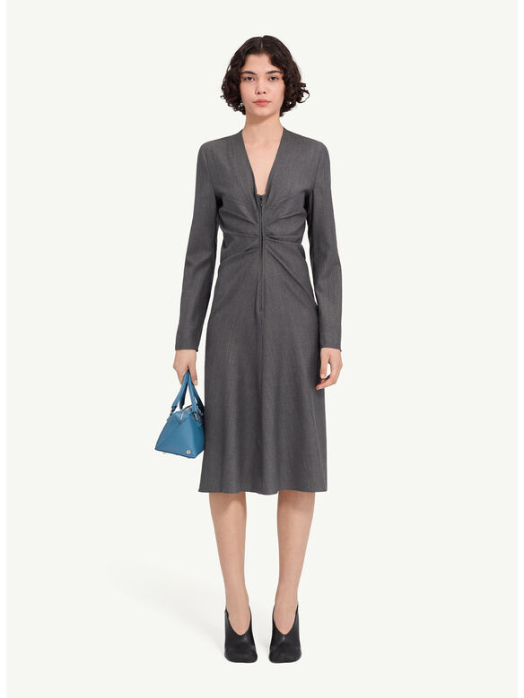 ABITO SARTORIALE MISTO LANA E COTONE, 001F, medium