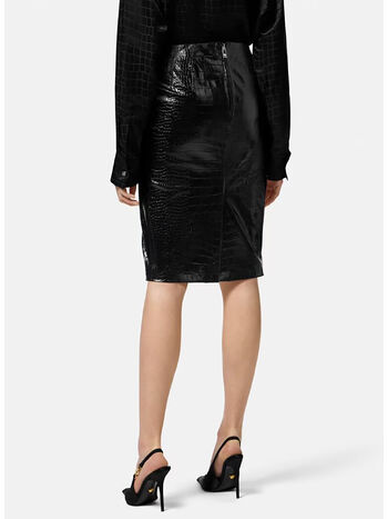 GONNA CROCODILE PRINT, 1B000 BLACK, small