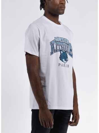 T-SHIRT CAMPUS FOX, P100 WHITE, small
