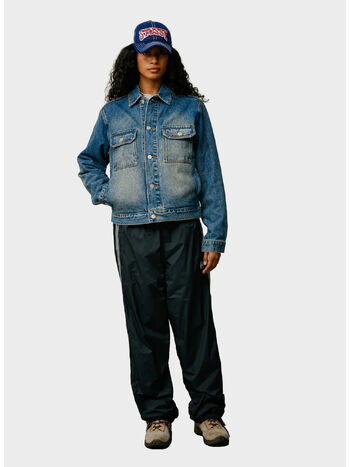 GIUBBOTTO TRUCKER DENIM, 0569 DARK WASH INDIGO, small