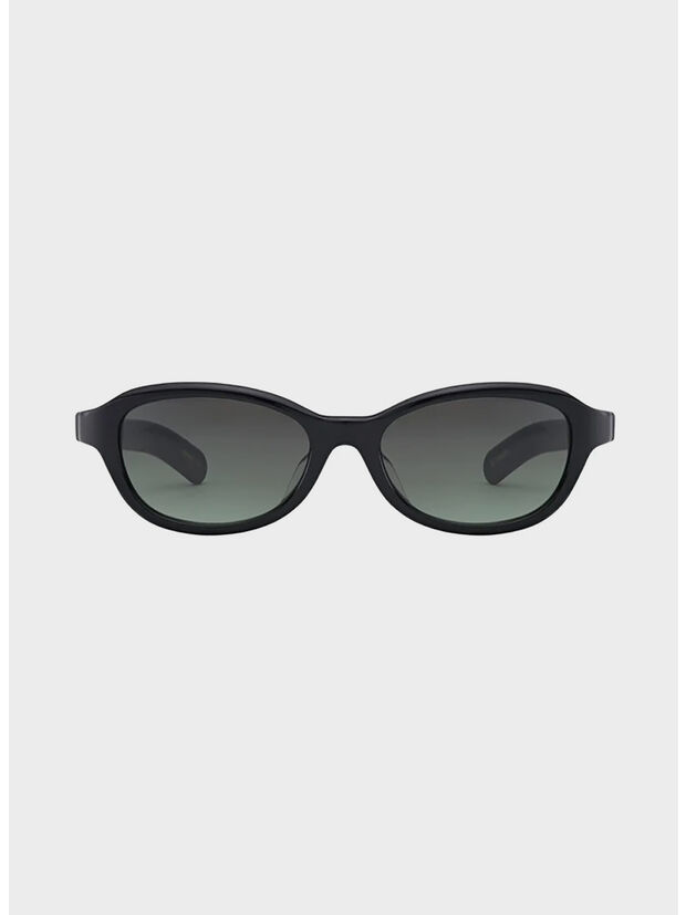 OCCHIALE PRIEST, 325 SOLID BLACK / GREEN GRADIENT LENS, large