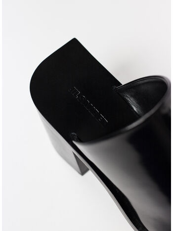 SCARPA MULES CON TACCO LARGO, , small