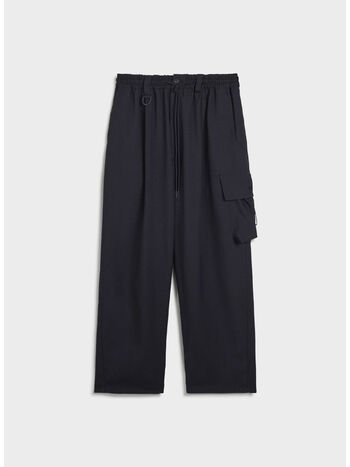 PANTALONE SPORT UNIFORM CARGO, BLACK, small