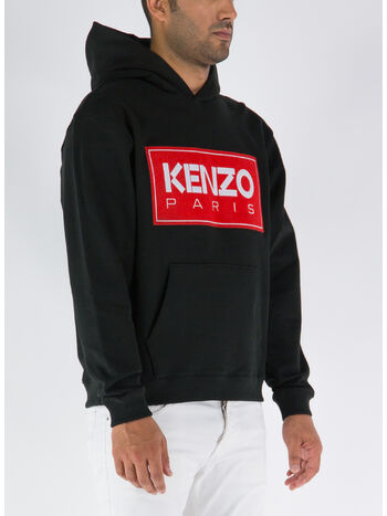 FELPA CLASSIC HOODIE, 99J BLACK, small