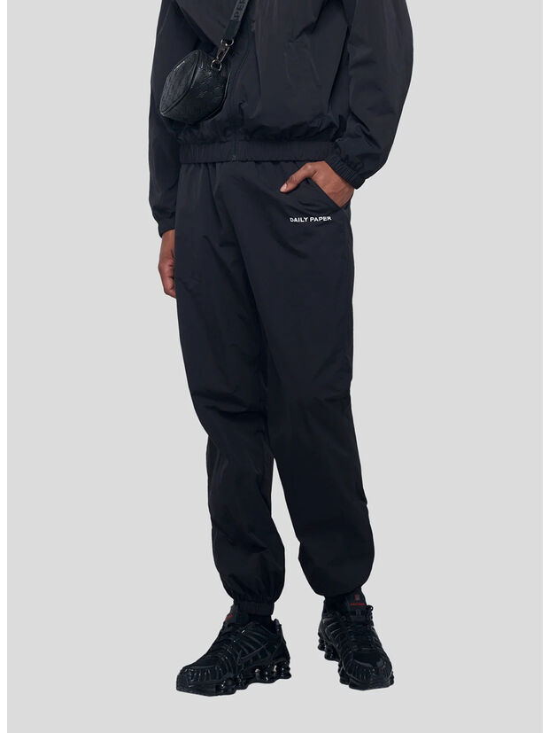 PANTALONE PARACHUTE EDWARD, BLACK, large