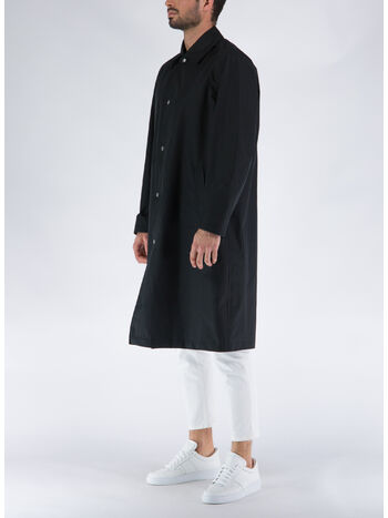 GIACCA PARKA OVER REGULAR FIT FULLY LINED, 001 BLACK, small