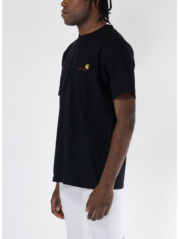 T-SHIRT S/S AMERICAN SCRIPT, 89XX, small
